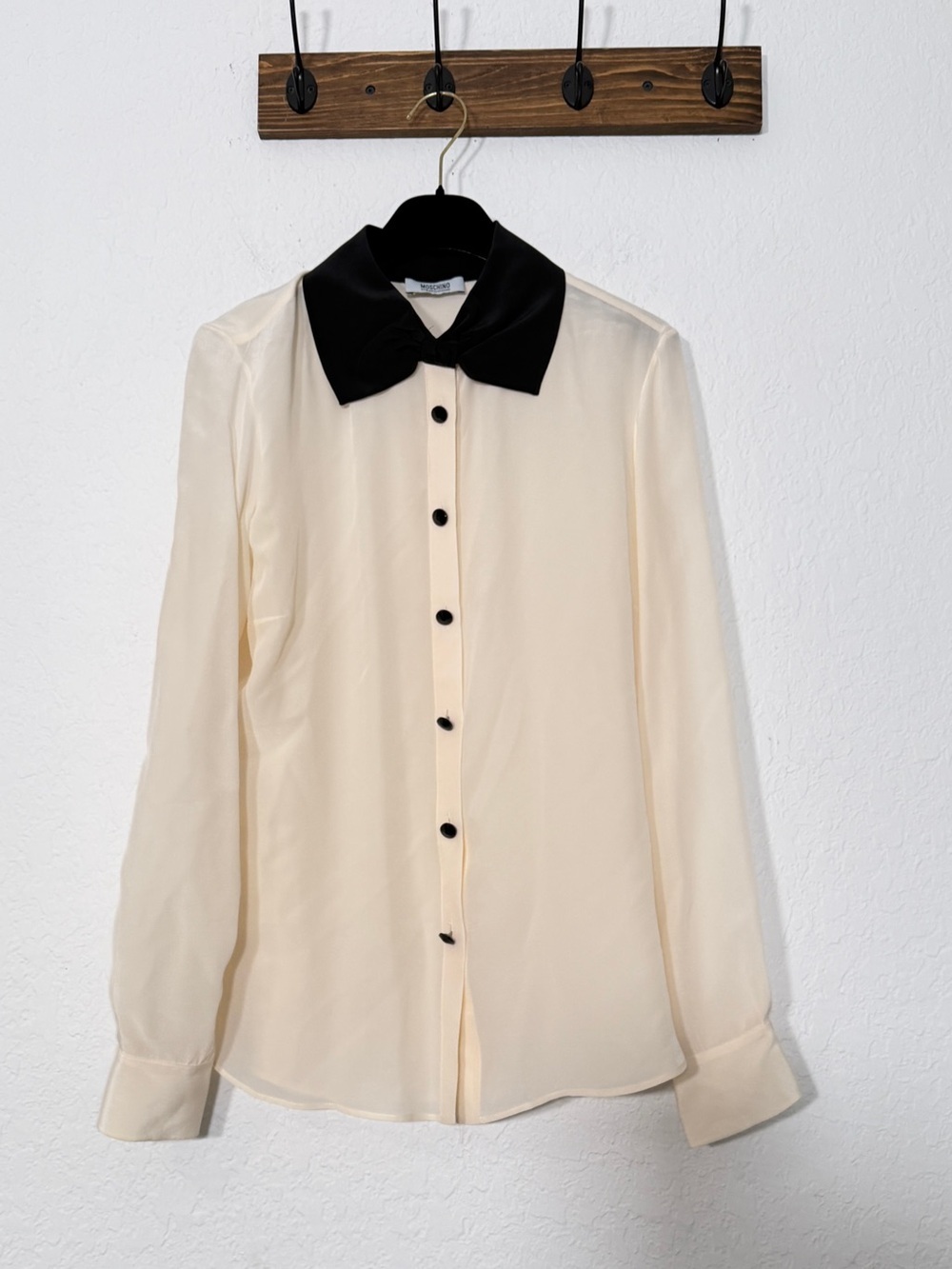 Moschino Silk Button Down Blouse - Picture 6 of 6